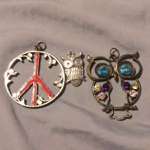 Three Random Necklace Charms